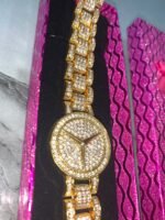 Luxury Diamond Bracelet for Women | Elegant Gold Bracelet | AD Garments - Image 3