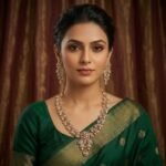 Traditional Jewellery Set for Women (Artificial)| Necklace & Earrings | AD Garments