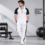 Men’s Athletic Polo Shirt & Track Pants Set | AD Garments