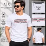 Men’s Premium Cotton Armani Exchange Style T-Shirt | AD Garments - Image 3