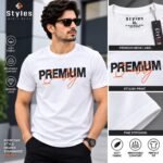 Men’s Premium Printed Cotton T-Shirt | AD Garments - Image 3