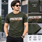 Men’s Premium Printed Cotton T-Shirt | AD Garments