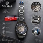 SEASTAR Luxury Skeleton Men’s Watch – Stainless Steel Automatic Style & Premium Design | AD Garments - Image 2