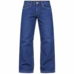 Men’s Blue Stretch Denim Jeans – Classic Straight Fit | AD Garments - Image 2