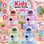 Kids Bear Design Water Bottle with Comfortable Handles | AD Garments - Image 3