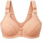 Women’s Premium Lace Bra – Adjustable Straps & Elegant Center Design | Sizes 30–50 | AD Garmnets - Image 3