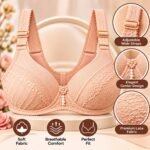 Women’s Premium Lace Bra – Adjustable Straps & Elegant Center Design | Sizes 30–50 | AD Garmnets - Image 2