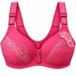 Women’s Premium Lace Bra – Adjustable Straps & Elegant Center Design | Sizes 30–50 | AD Garmnets - Image 6