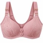 Women’s Premium Lace Bra – Adjustable Straps & Elegant Center Design | Sizes 30–50 | AD Garmnets - Image 9