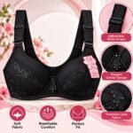 Women’s Premium Lace Bra – Adjustable Straps & Elegant Center Design | Sizes 30–50 | AD Garmnets - Image 11