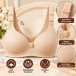 Women’s Premium Lace Bra – Adjustable Straps & Elegant Center Design | Sizes 30–50 | AD Garmnets - Image 14