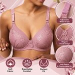 Women’s Premium Lace Bra – Adjustable Straps & Elegant Center Design | Sizes 30–50 | AD Garmnets - Image 16