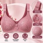 Women’s Premium Lace Bra – Adjustable Straps & Elegant Center Design | Sizes 30–50 | AD Garmnets - Image 17