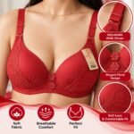 Women’s Premium Lace Bra – Adjustable Straps & Elegant Center Design | Sizes 30–50 | AD Garmnets - Image 19