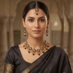 Pakistani Jewellery Design | Beautiful Gold Necklace Set (Artificial) | AD Garments