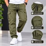Men’s Cargo Pants – Relaxed Fit Casual Trousers with Utility Pockets | AD Garments - Image 15