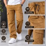 Men’s Cargo Pants – Relaxed Fit Casual Trousers with Utility Pockets | AD Garments - Image 10