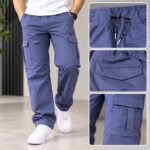 Men’s Cargo Pants – Relaxed Fit Casual Trousers with Utility Pockets | AD Garments - Image 9