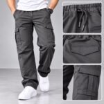 Men’s Cargo Pants – Relaxed Fit Casual Trousers with Utility Pockets | AD Garments - Image 3