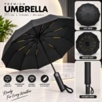 Premium Folding Umbrella – Windproof & Lightweight Travel Umbrella | AD Garments