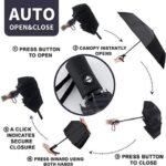 Premium Folding Umbrella – Windproof & Lightweight Travel Umbrella | AD Garments - Image 3