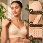 Women’s Lace Bra – Soft Comfortable Fit with Adjustable Straps | Sizes 32–56 | AD Garments - Image 11