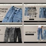 Men’s Baggy Cargo Jeans – Relaxed Fit Casual Denim Pants | AD Garments