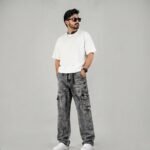 Men’s Baggy Cargo Jeans – Relaxed Fit Casual Denim Pants | AD Garments - Image 4