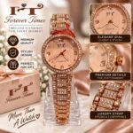 Women’s Elegant Analog Watch – Classic Fashion Dial with Premium Bracelet Strap | AD Garments - Image 3