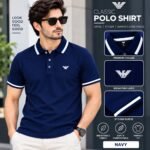 Men’s Classic Polo Shirt – Premium Collar & Stylish Sleeve Design | AD Garments - Image 3