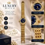 Women’s Elegant Luxury-Style Watch – Black Dial with Premium Metal Bracelet | AD Garments - Image 14