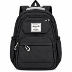 Hongfu Premium Black Multi-Purpose Backpack – Laptop & Travel Bag | AD Garments - Image 2