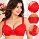 Women’s Elegant Lace Padded Bra – Floral Embroidery Design | AD Garments - Image 4