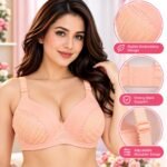 Women’s Soft & Comfortable Lace Padded Bra – Adjustable Straps & Back Support | AD Garments - Image 3