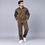 Men's Quarter-Zip Tracksuit Set – Long Sleeve Sweatshirt and Matching Jogger Pants | AD Garments - Image 3