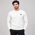 Men's White Casual Sweatshirt Best For Winters Wears | AD Garments